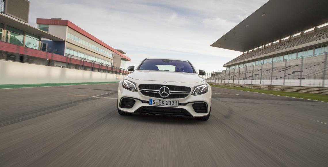 Presse FahrvorstellungDer neue Mercedes-AMG E 63 4MATIC+ Portimão 2016Press Test Drive Mercedes-AMG E 63 Portimao 2016