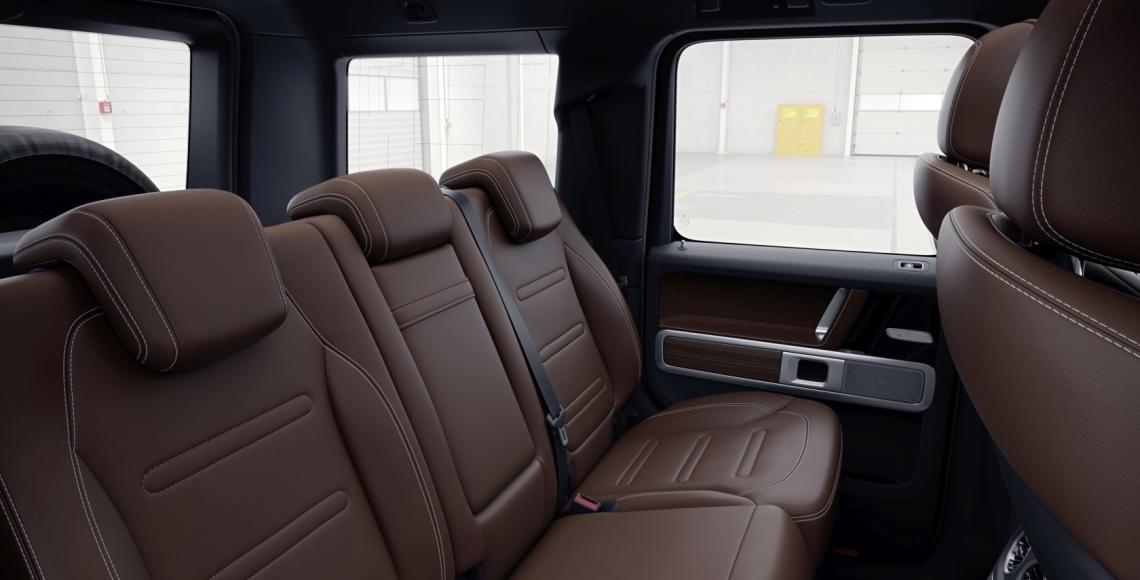 Die neue Mercedes-Benz G-Klasse: Exklusiver Innenraum: Die G-Klasse modern interpretiert