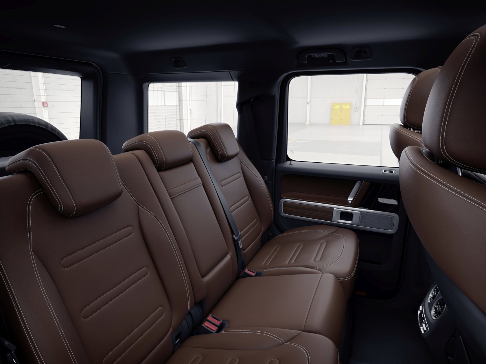Mercedes G-Klasse mit personalisierter Innenausstattung: Hier wird