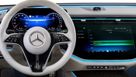 Neue Mercedes E-Klasse (Bildschirme)