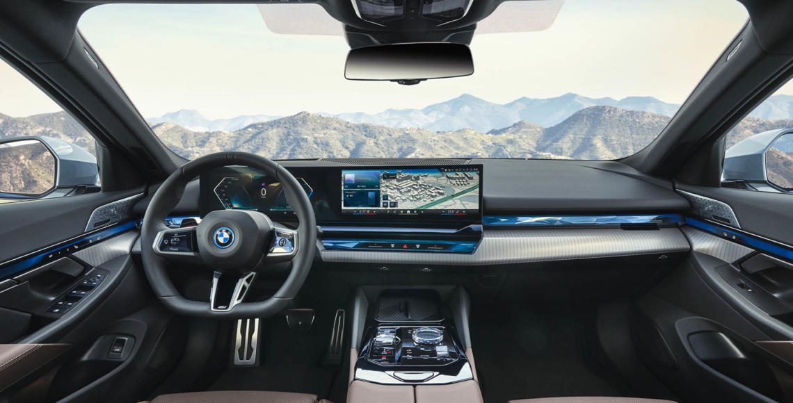 Neuer BMW 5er (Cockpit)