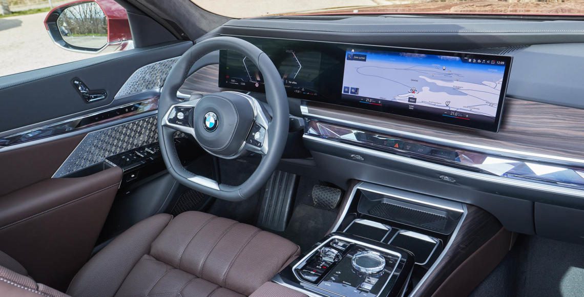 Test BMW 740d (Cockpit)