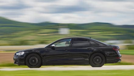 Test Audi S8 (Silhouette)