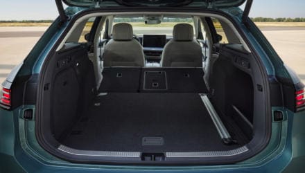 Premiere Neuer VW Passat (Kofferraum)