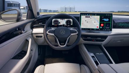 Premiere Neuer VW Passat (Cockpit)